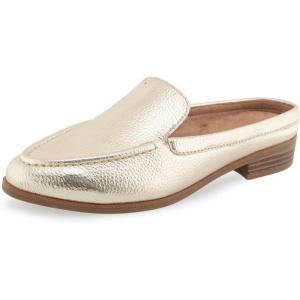 imageAerosoles Womens Enright Loafer FlatSoft Gold Faux Leather