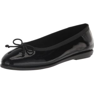 imageAerosoles Womens Homebet Ballet FlatBlack Patent