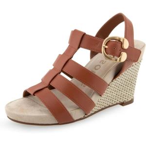 imageAerosoles Womens Paige Wedge SandalGinger Bread Pu