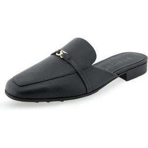 imageAerosoles Womens Patchin MuleBlack Pebbled Leather