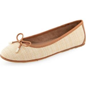 imageAerosoles Womens Pia Ballet FlatNatural Raffia
