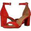 imageAerosoles Womens Bird of Paradise Heeled SandalMid Red Suede