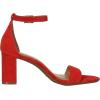 imageAerosoles Womens Bird of Paradise Heeled SandalMid Red Suede
