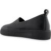 imageAerosoles Womens Blakely SneakerBlack Stretch Faux Leather