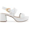 imageAerosoles Womens Camea Heeled SandalBright White Leather
