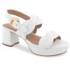 imageAerosoles Womens Camea Heeled SandalBright White Leather