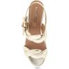 imageAerosoles Womens Camea Heeled SandalSoft Gold Leather