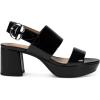imageAerosoles Womens Camera Platform Heeled SandalBlack Patent
