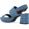 imageAerosoles Womens Camera Platform Heeled SandalBlue Jean Denim