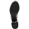 imageAerosoles Womens Camera Platform Heeled SandalBright White Floral Faux Leather
