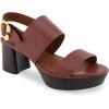 imageAerosoles Womens Camera Platform Heeled SandalClay Combo Smooth Leather