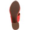 imageAerosoles Womens Camera Platform Heeled SandalCoral Suede