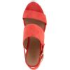 imageAerosoles Womens Camera Platform Heeled SandalCoral Suede