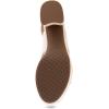imageAerosoles Womens Camera Platform Heeled SandalEggshell Leather