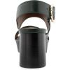 imageAerosoles Womens Camera Platform Heeled SandalFir Green Leather