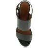imageAerosoles Womens Camera Platform Heeled SandalFir Green Leather