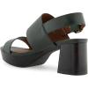 imageAerosoles Womens Camera Platform Heeled SandalFir Green Leather