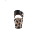 imageAerosoles Womens Camera Platform Heeled SandalJava Spot Leather