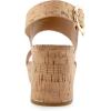 imageAerosoles Womens Camera Platform Heeled SandalNatural Cork
