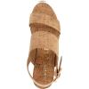 imageAerosoles Womens Camera Platform Heeled SandalNatural Cork