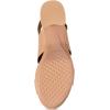 imageAerosoles Womens Camera Platform Heeled SandalNude Leather