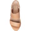 imageAerosoles Womens Camera Platform Heeled SandalNude Leather