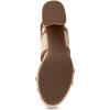 imageAerosoles Womens Camera Platform Heeled SandalSand Raffia