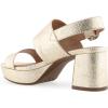imageAerosoles Womens Camera Platform Heeled SandalSoft Gold Canvas