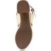 imageAerosoles Womens Camera Platform Heeled SandalSoft Gold Canvas