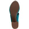 imageAerosoles Womens Camera Platform Heeled SandalTeal Suede