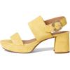 imageAerosoles Womens Camera Platform Heeled SandalYellow Freesia Suede