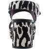 imageAerosoles Womens Camera Platform Heeled SandalZebra Haircalf