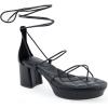 imageAerosoles Womens Caramia Heeled SandalBlack Pu