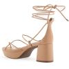 imageAerosoles Womens Caramia Heeled SandalDoe Pu Leather