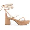 imageAerosoles Womens Caramia Heeled SandalDoe Pu Leather