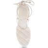 imageAerosoles Womens Caramia Heeled SandalEggnog Pu Leather