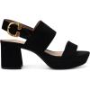 imageAerosoles Womens Carimma Heeled SandalBlack Suede