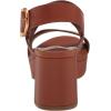imageAerosoles Womens Carimma Heeled SandalClay Leather