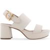 imageAerosoles Womens Carimma Heeled SandalEggshell Leather
