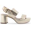 imageAerosoles Womens Carimma Heeled SandalGold Metallic Leather