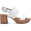imageAerosoles Womens Carimma Heeled SandalWhite Leather