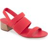 imageAerosoles Womens Chara Heeled SandalCoral Elastic Fabric