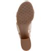 imageAerosoles Womens Chara Heeled SandalNatural Linen ElasticCork
