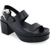 imageAerosoles Womens Clarkson Heeled SandalBlack Leather