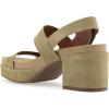 imageAerosoles Womens Clarkson Heeled SandalOlive Branch Suede