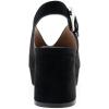 imageAerosoles Womens Cornelia Heeled SandalBlack Suede