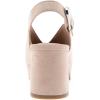 imageAerosoles Womens Cornelia Heeled SandalCipria Suede