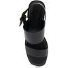 imageAerosoles Womens Dove Heeled SandalBlack Pu