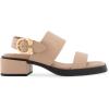 imageAerosoles Womens Dove Heeled SandalNatural