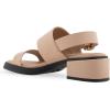 imageAerosoles Womens Dove Heeled SandalNatural